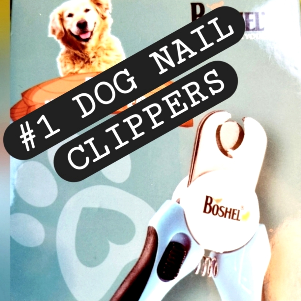 NAILS PRO BOSHEL Groomer Pet Clippers Rated #1 Easy to Use Dog Cat Paws Claw NIB